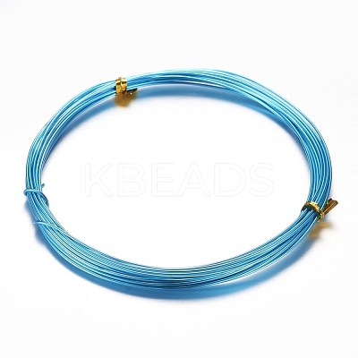 Round Aluminum Craft Wire AW-D009-2mm-5m-16-1