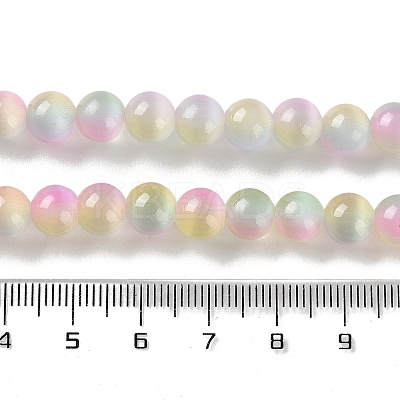 Cat Eye Beads Strands CE-P004-B-8mm-1-1