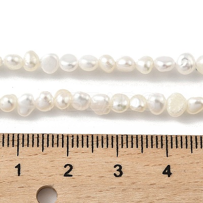 Natural Cultured Freshwater Pearl Beads Strands PEAR-A006-02E-1