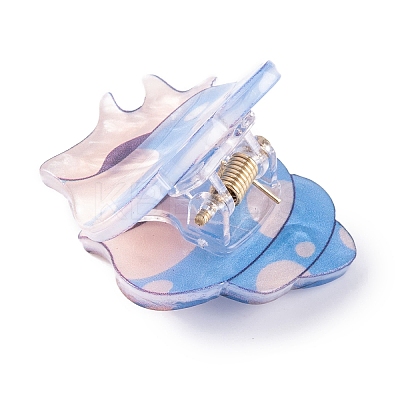 Cute Mini Conch Acrylic Claw Hair Clips PHAR-A012-05D-1