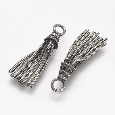 Thailand Sterling Silver Pendants X-STER-G014-04A-1