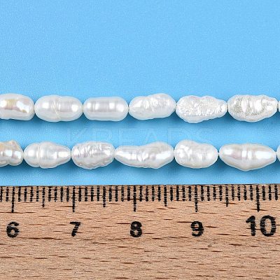 Natural Cultured Freshwater Pearl Beads Strands PEAR-N014-04H-1