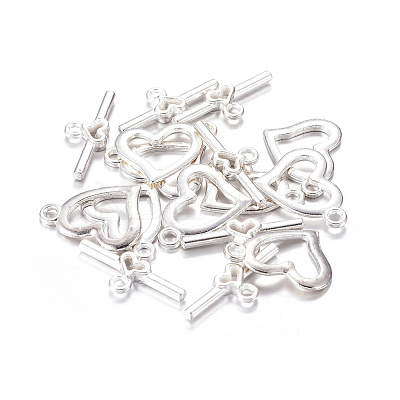 Alloy Toggle Clasps PALLOY-B883-S-1