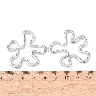 304 Stainless Steel Hollow Pendants STAS-A133-07P-1