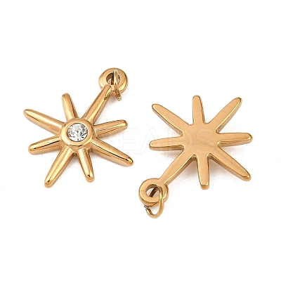 304 Stainless Steel Pendants STAS-H244-10G-1