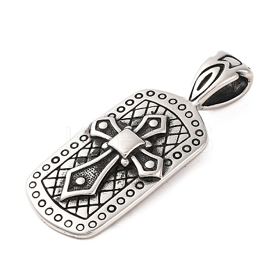 316 Surgical Stainless Steel Big Pendants STAS-Z073-56AS-02-1