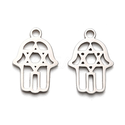 Non-Tarnish 316 Surgical Stainless Steel Pendants STAS-H190-05P-02-1