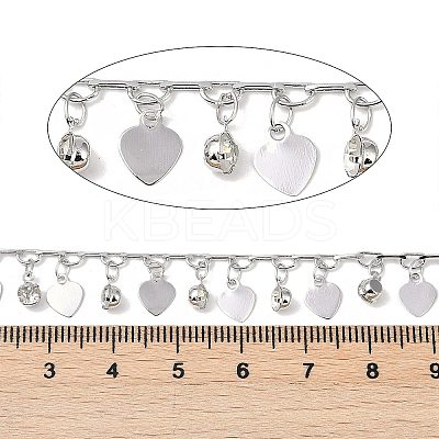 Handmade Brass & Rhinestone Chains CHC-Z001-15P-02-1