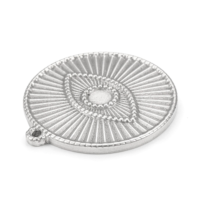 Tarnish Resistant 304 Stainless Steel Pendant Cabochon Settings STAS-F287-44P-1