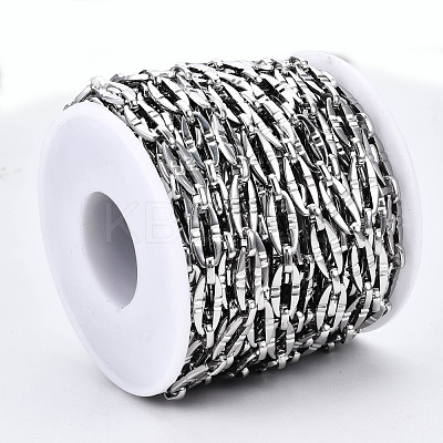 Tarnish Resistant 304 Stainless Steel Chains CHS-T003-11P-NF-1
