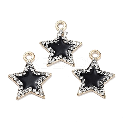Alloy Enamel Pendants FIND-C042-06G-05-1