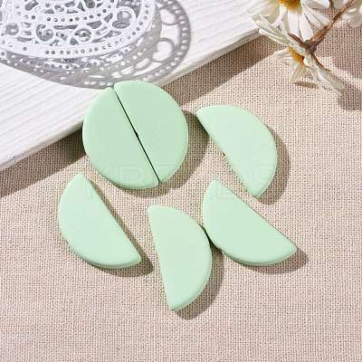 Rubberized Style Acrylic Beads Strands MACR-S839-11-1