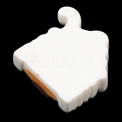 Christmas Opaque Resin Cabochons LS-RESI-K030-02H-1