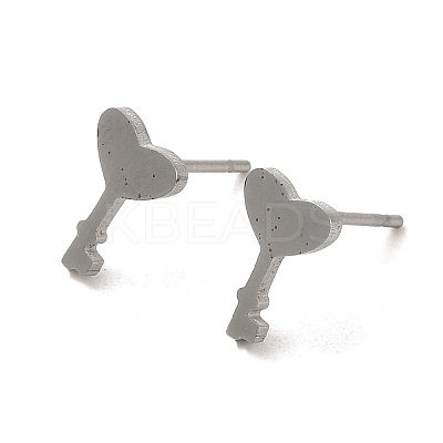 Non-Tarnish 304 Stainless Steel Stud Earrings EJEW-P244-03P-1