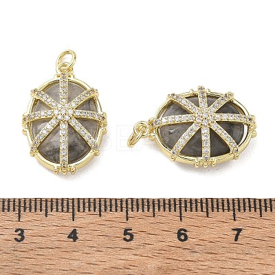 Natural Cloudy Quartz Faceted Pendants GG-CBA42CA-04G-02-1