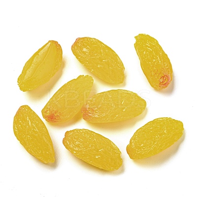 Fruit Opaque Resin Decoden Cabochons RESI-H156-01-08-1