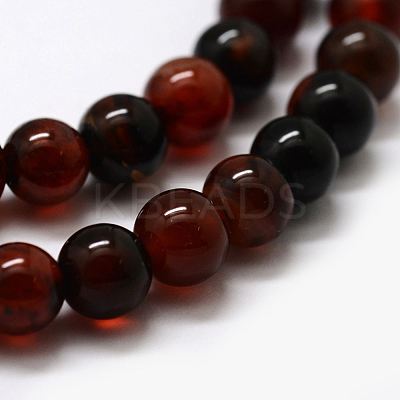 Natural Agate Beads Strands X-G-F417-07-8mm-1