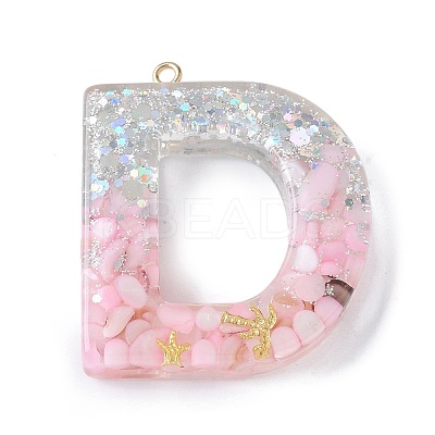 Resin Pendants RESI-B029-01P-D-1