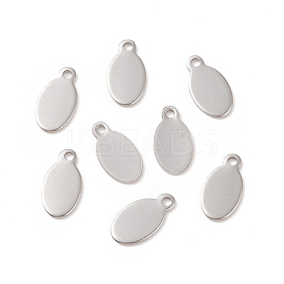 Tarnish Resistant 304 Stainless Steel Stamping Blank Tag Pendants STAS-P134-12-1