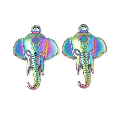 Ion Plating(IP) 304 Stainless Steel Pendants STAS-H172-09M-1