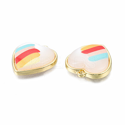 Resin Pendants PALLOY-N161-010-NR-1