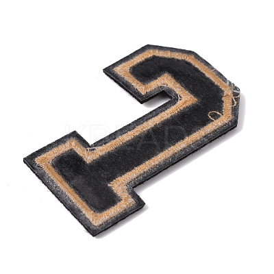 Polyester Computerized Embroidery Cloth Iron On Sequins Patches PATC-SZC0001-01J-1