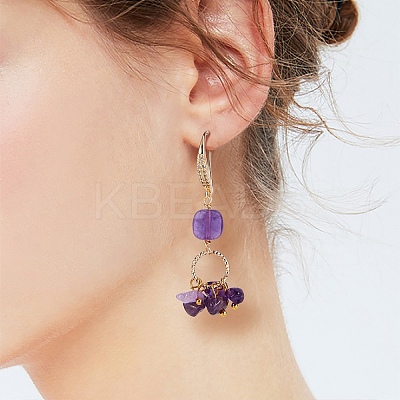 4 Pairs 4 Style Brass Micro Pave Clear Cubic Zirconia Earring Hooks KK-SZ0004-62-1
