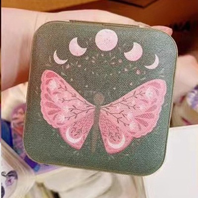 PU Leather Jewelry Box WICR-PW0011-24-09-1