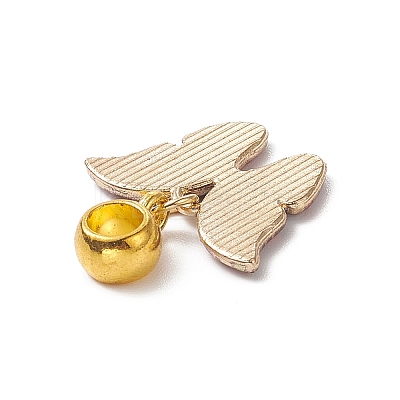 Butterfly Alloy Enamel European Dangle Charms PALLOY-JF01972-1
