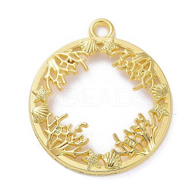 Zinc Alloy Open Back Bezel Pendants LS-PALLOY-E577-20G-1
