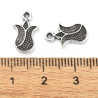 Tibetan Style Alloy Pendant TIBE-H142-16AS-1