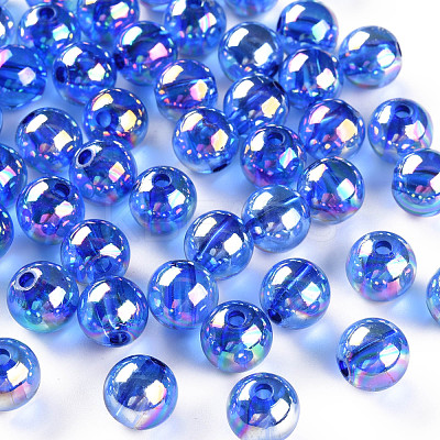 Transparent Acrylic Beads MACR-S370-B10mm-750-1
