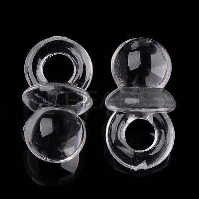 Transparent Acrylic Pendants TACR-R16-9-1