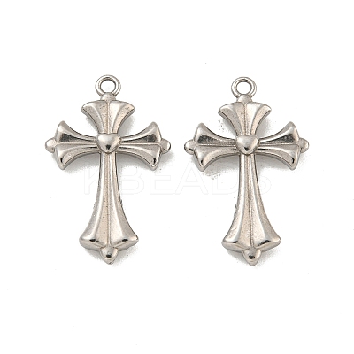 Non-Tarnish 304 Stainless Steel Pendants STAS-O004-01B-P-1