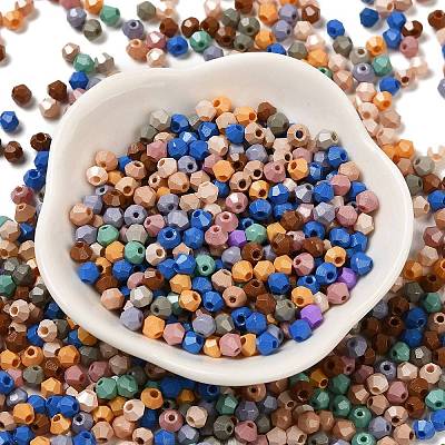 Baking Paint Glass Seed Beads SEED-C004-01R-1