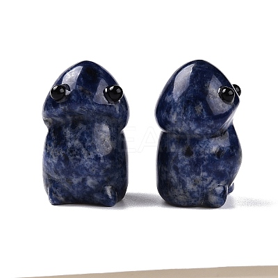Natural Sodalite Monster Figurines DJEW-N003-01C-1