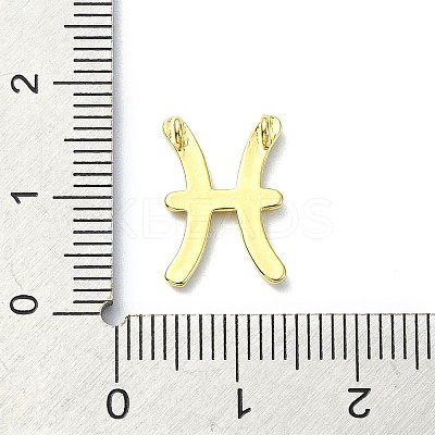 Rack Plating Brass Pendants KK-Q810-04J-G-1