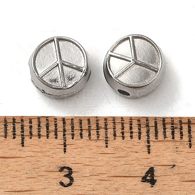 Tarnish Resistant 304 Stainless Steel Beads STAS-K285-10P-1