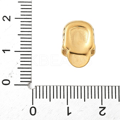 304 Stainless Steel Beads STAS-S185-09G-1