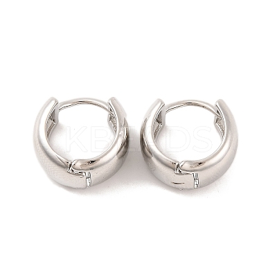 Brass Hoop Earrings for Women EJEW-U015-23P-02-1