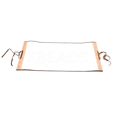 Polyester Horizontal Painted Scroll AJEW-WH0230-78B-1