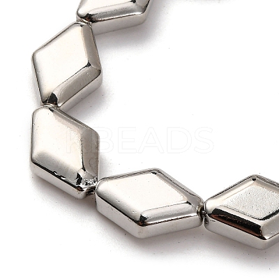 Electroplate Glass Beads Strands EGLA-H109-11D-1