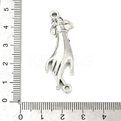 Tibetan Style Zinc Alloy Links connectors X-TIBEP-R334-233AS-RS-1