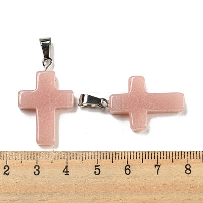 Synthetic Luminous Stone Dyed Pendants G-H308-06P-04-1