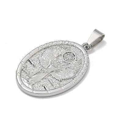 Religion Theme 304 Stainless Steel Pendants STAS-F336-06E-P-1