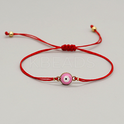 Alloy Evil Eye Link Bracelet TI1852-5-1