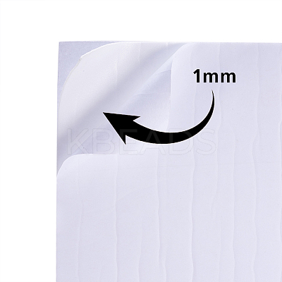 A4 Double Sided Tape Adhesive Foam Paper Sponge Paper AJEW-BC0005-44-1