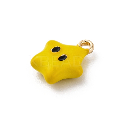 Alloy Enamel Charms ENAM-E362-11A-1