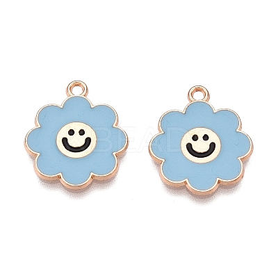 Alloy Enamel Pendants ENAM-T020-55A-1