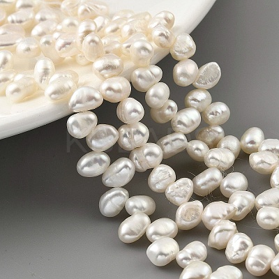 Natural Cultured Freshwater Pearl Beads Strands PEAR-A006-16-1